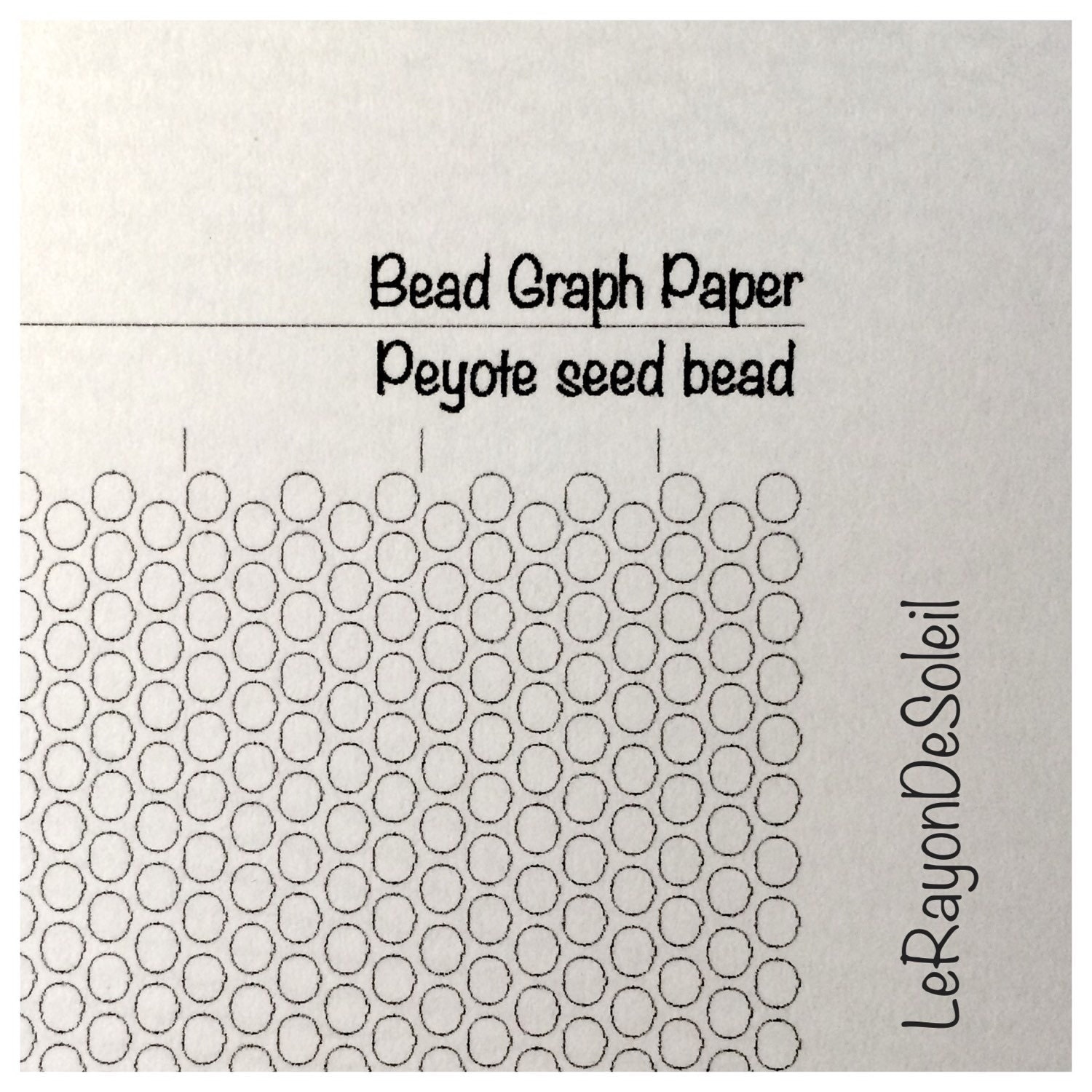 peyote seed bead graph paper peyote template for seed beads