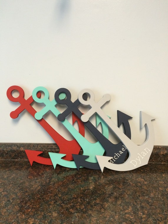 Wooden Anchor Cutout Nautical Cutouts Nursery Like This Item