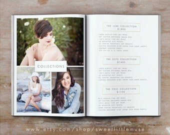 Senior Photography Magazine Template - Photography Magazine Template - Photography Marketing Magazine - Seniors digital magazine