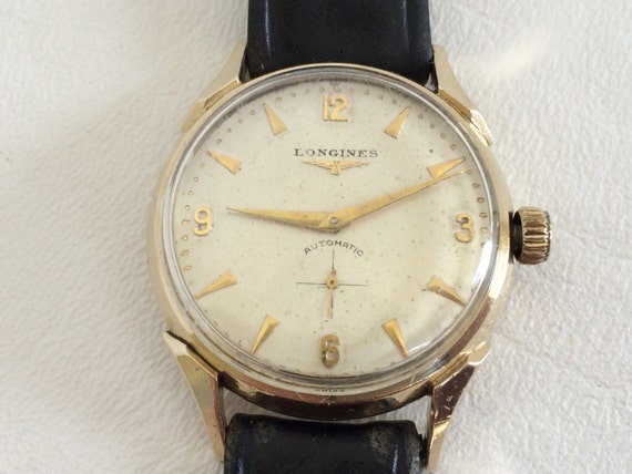 Vintage LONGINES 10K Gold Filled 17 Jewels Men's by NVMercantile