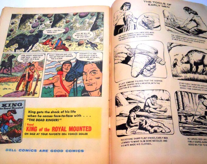 Dell Comics Turok Son of Stone #8, June-Aug, 1957, VG