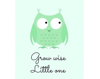 Unique Grow Wise Little Owl Related Items 