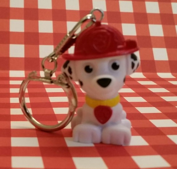 paw patrol plush keychain