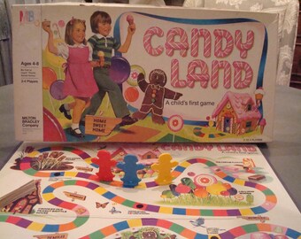vintage candy land board