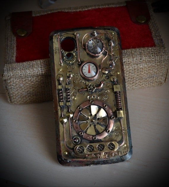 Steampunk case NEXUS 5 ,technology vapor. by MagenKening steampunk buy now online