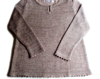 Women's linen long sleeve top/tunic/sweater/tshirt/sweater shirt/tank top/vest/pullover