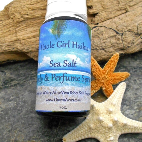 Sea Salt Body and Perfume Spray Sea Salt Ocean Water