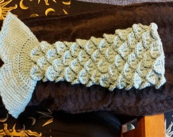 Mermaid Tail Blanket PATTERN ONLY