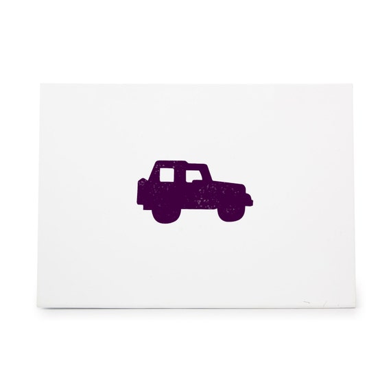 Jeep rubber stamp #2