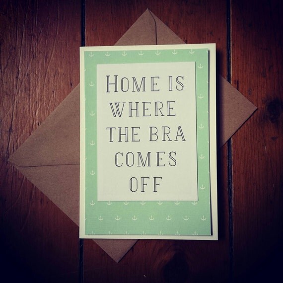 New home card house warming card funny greeting card by 