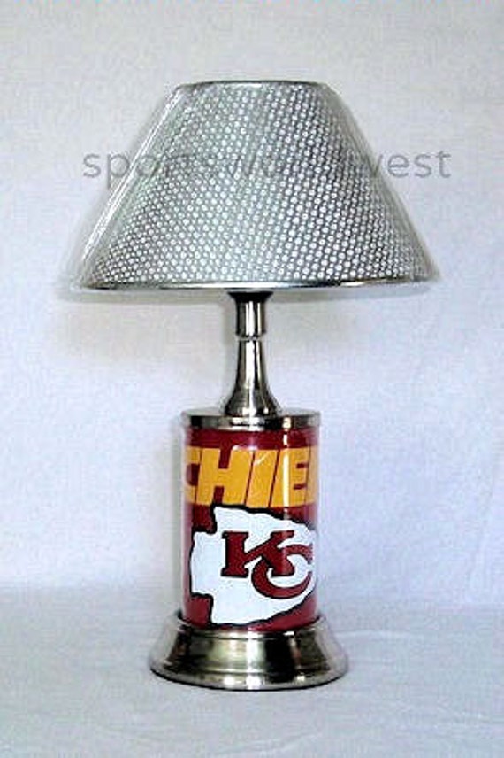 Kansas City Chiefs Table Lamp by Sportsworld on Etsy