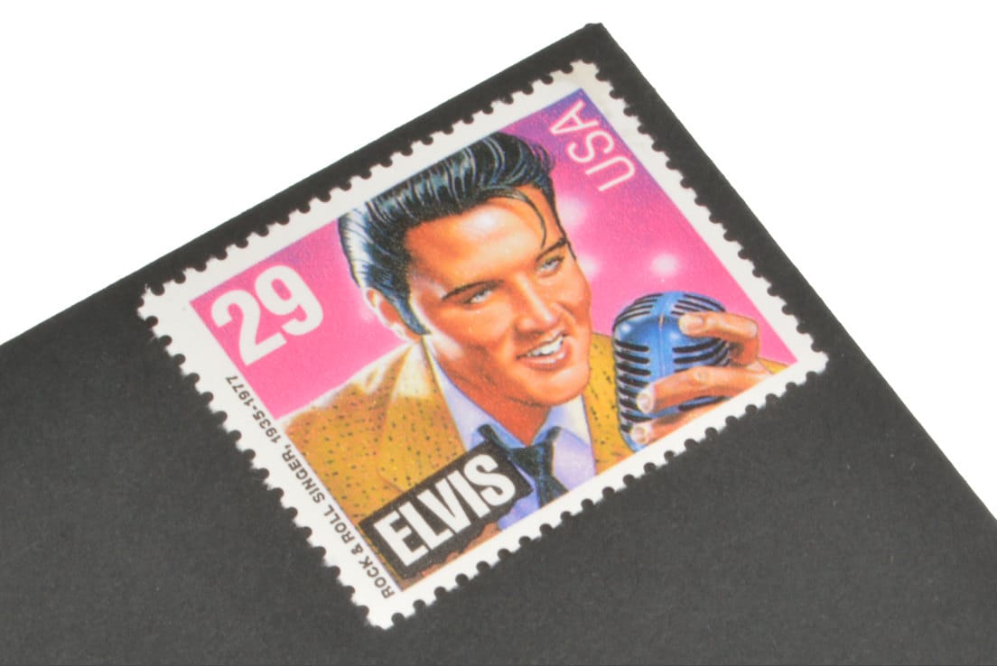 25 Elvis Presley Stamps 29c Vintage Unused Postage from