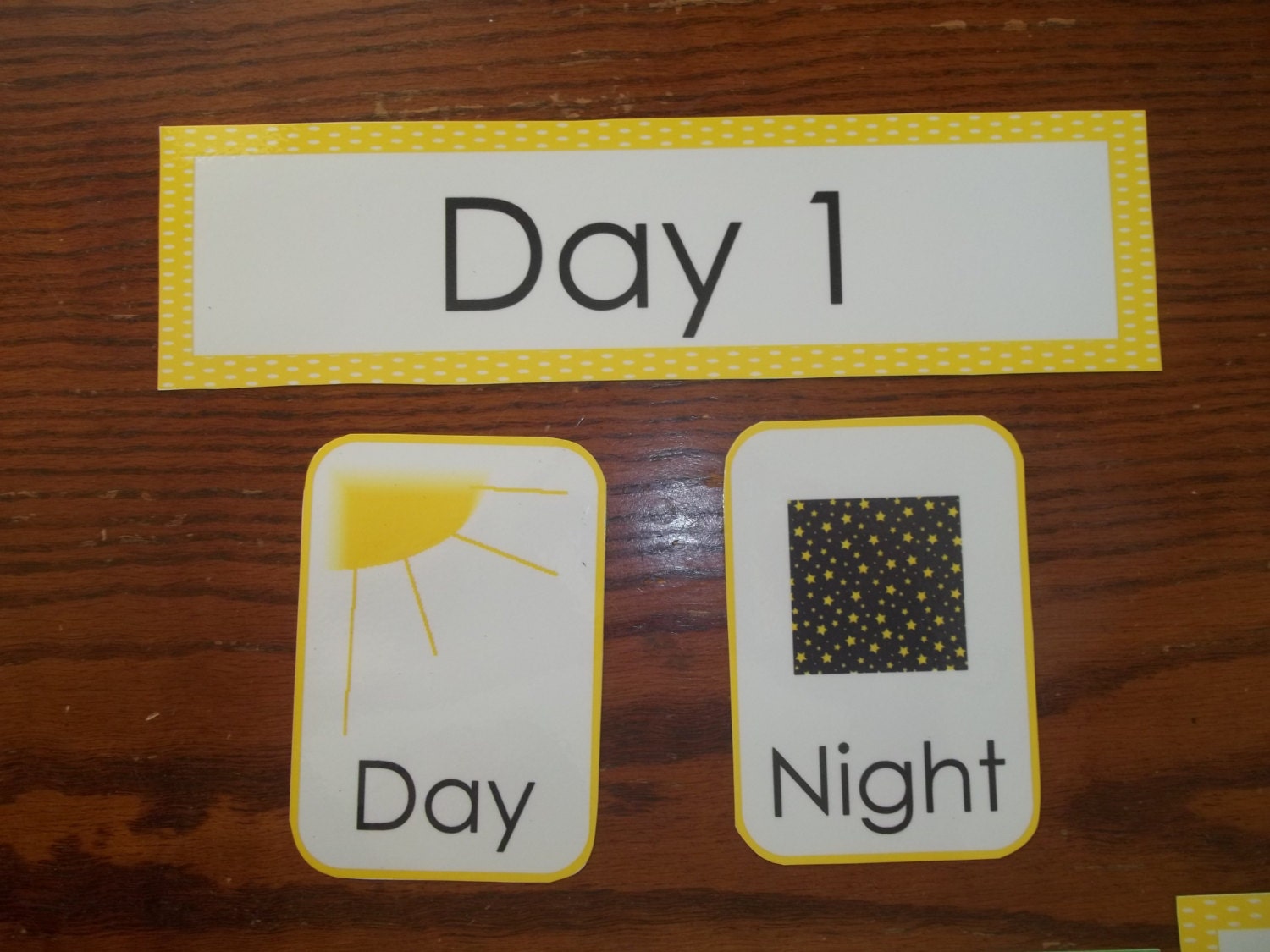 Laminated Days of Creation Bulletin Board Set. by teachatdaycare