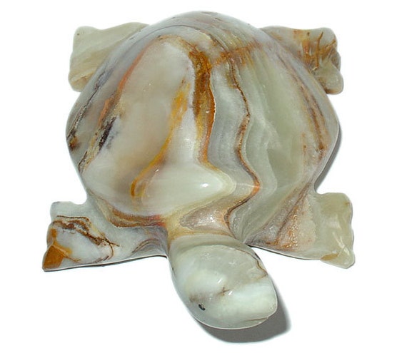 onyx turtle figurine