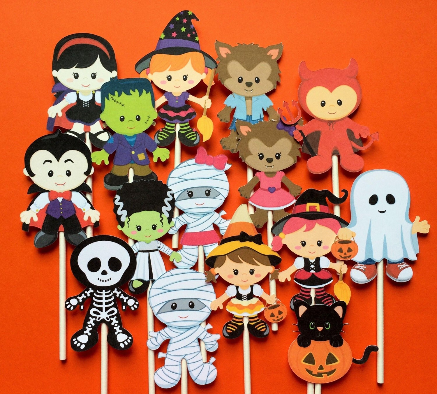 Halloween cupcake toppers 15 Halloween cupcake toppers