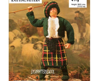 Action man pattern | Etsy