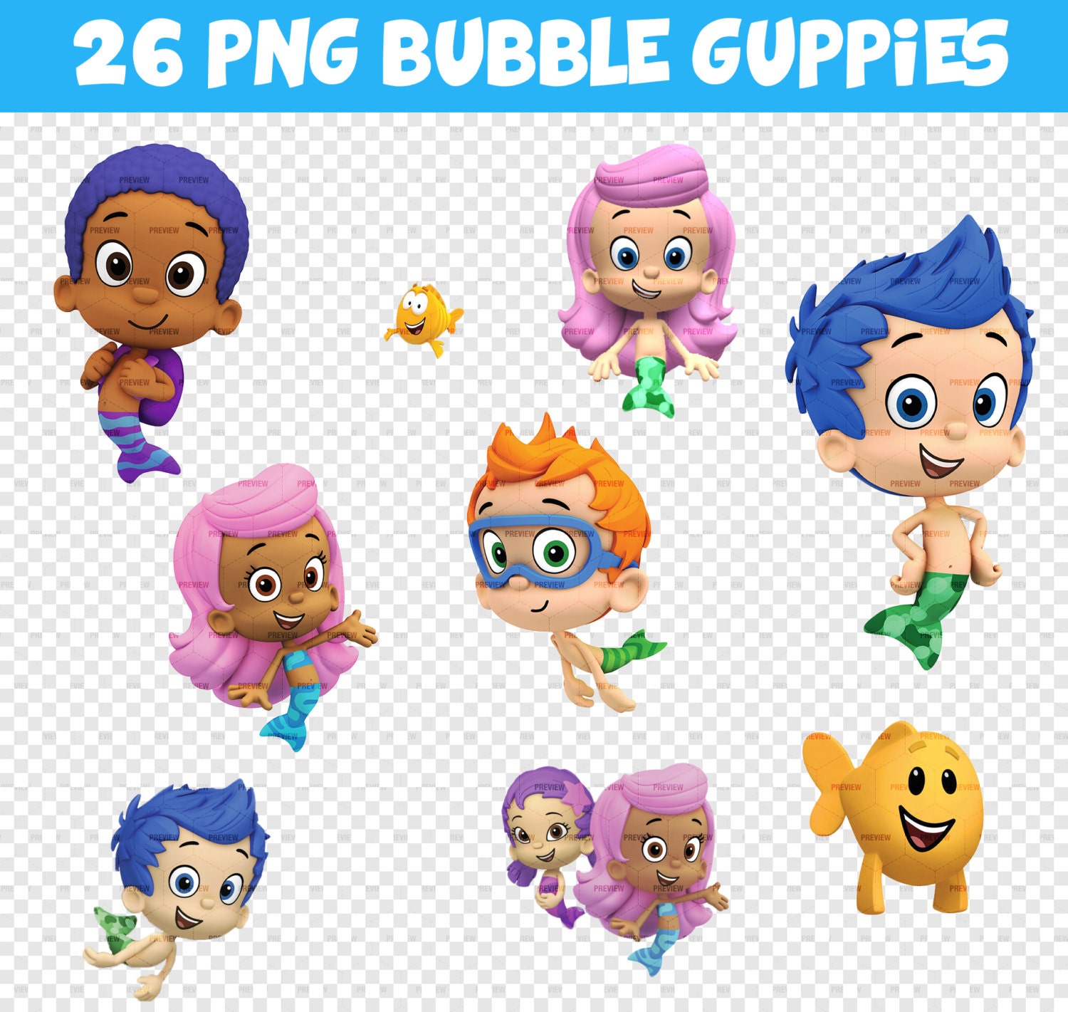 Bubble guppies inflation