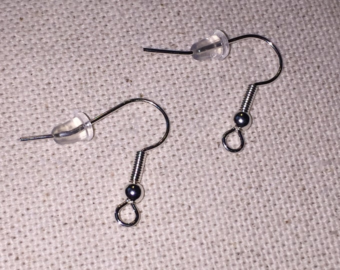 Metal spoon earrings