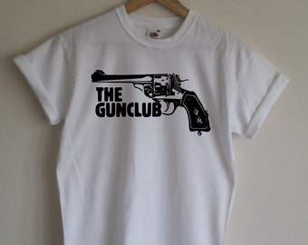 The Gun Club T-shirt - Post Punk,Cowpunk, Band, All Sizes And Various Colours
