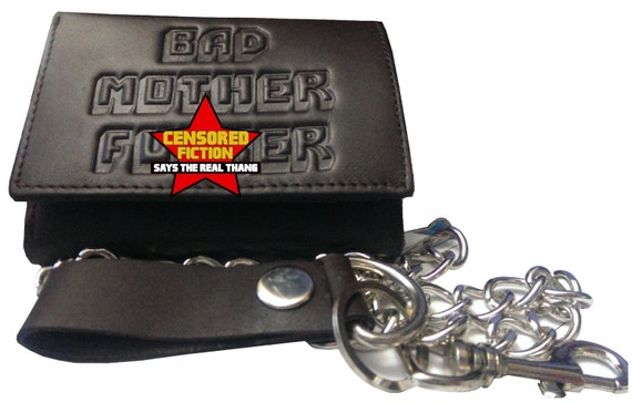 BMF Wallet Tri-Fold Embossed with Chain The Original Version Since 1997