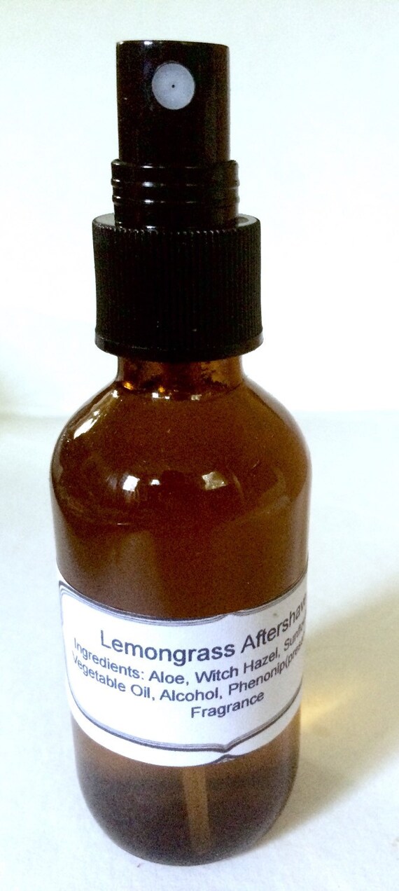 Lemongrass Aftershave Men's Aftershave Aloe Aftershave