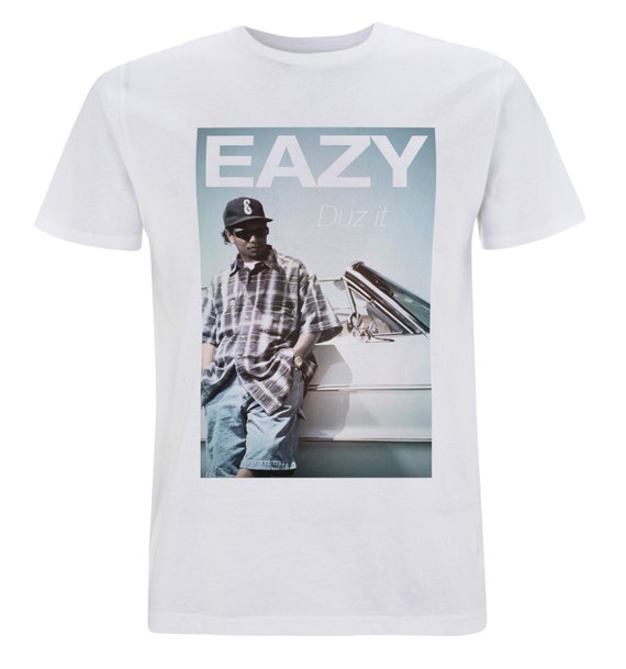 Mens Eazy E T-Shirt - nwa_Gangsta Rap_Dr Dre_Ice Cube_Public Enemy_Old ...
