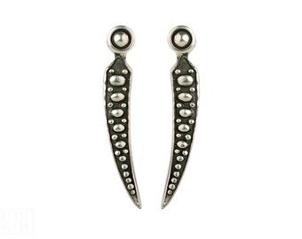 Sterling Silver Ear Jacket Earrings Sunshine Ear Cuff Earrings Boho Jewelry - JKT003