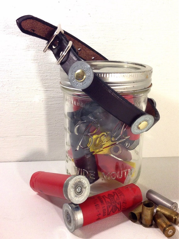 Shotgun Shell Collar // Dog Collar // Leather by RuggleMuffins
