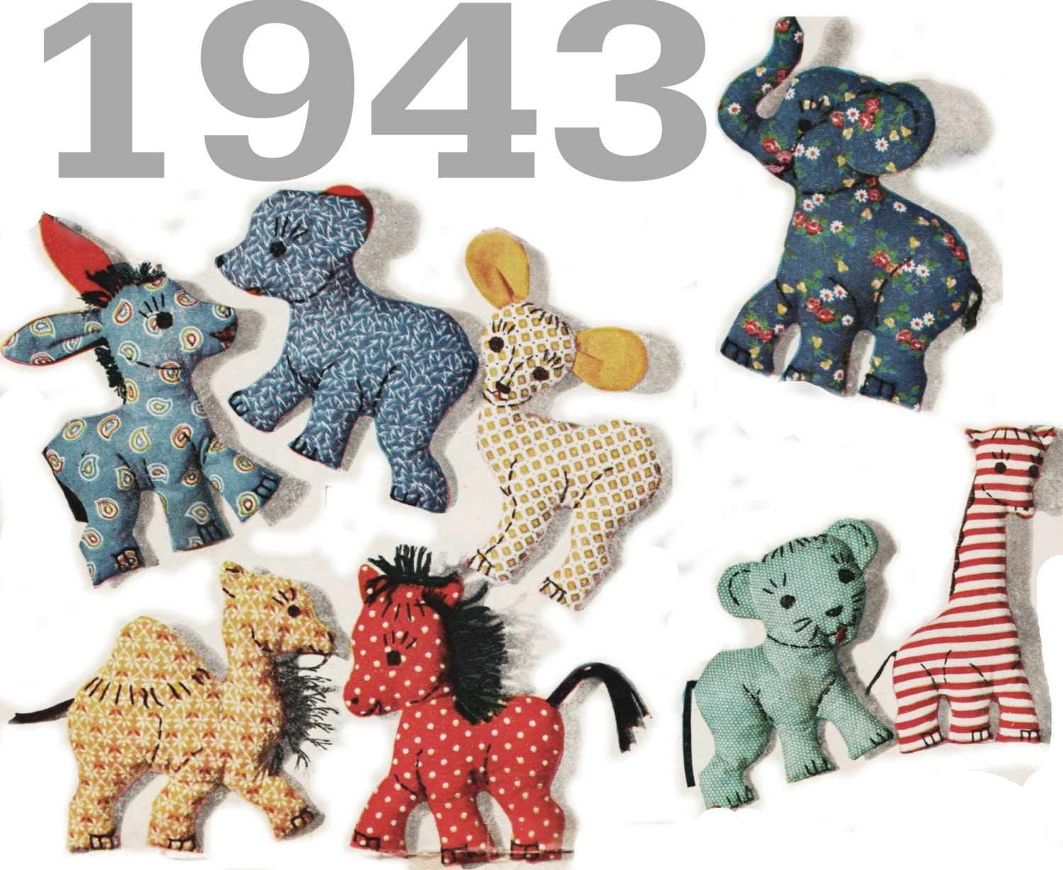 stuffed animal patterns mccall's