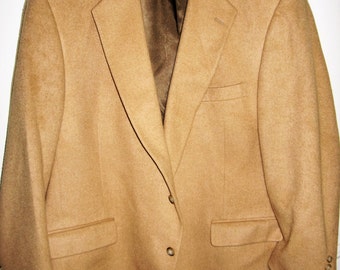 Vintage Kingsbridge Camel hair? Big & Tall, No size tag, see measurements below.
