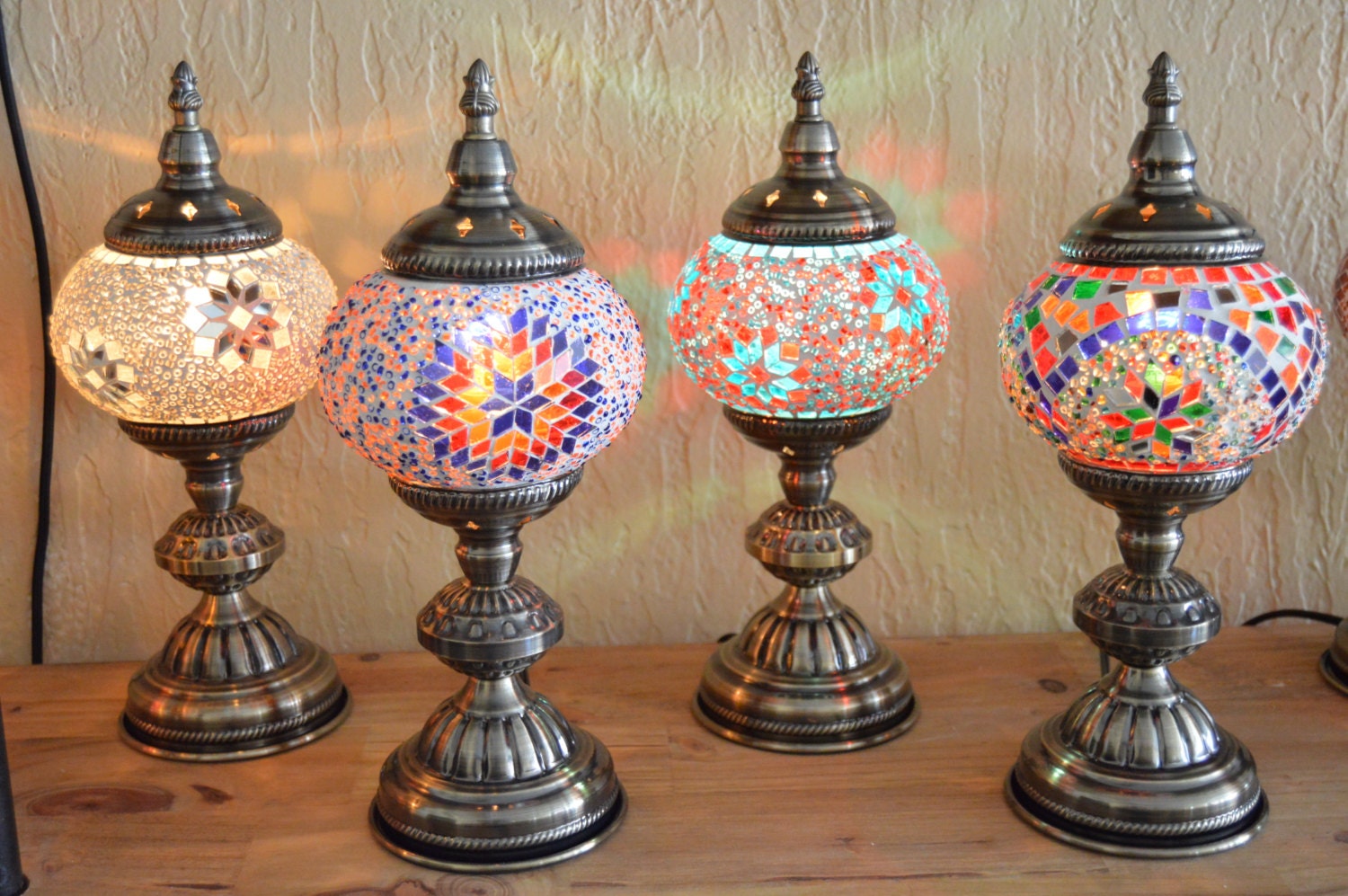 Turkish Mosaic Table Lamp