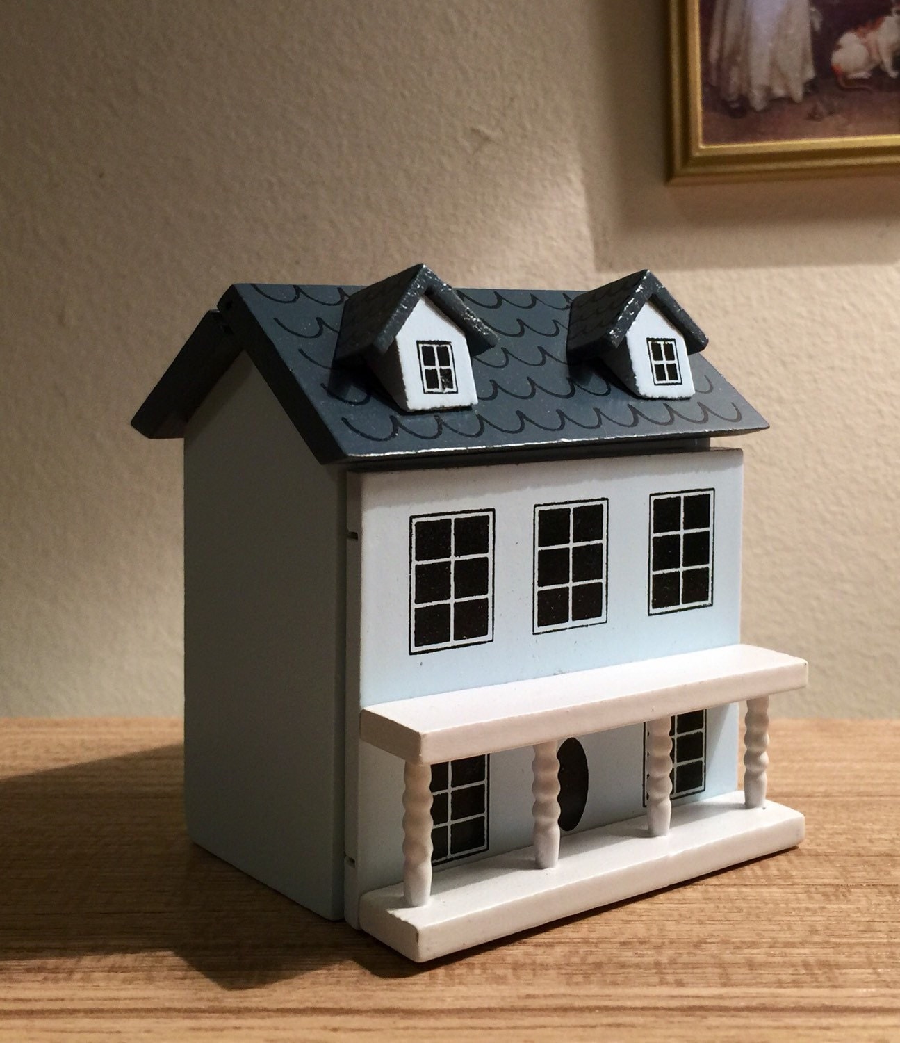 Dollhouse miniature house mini home tiny by MforMiniatures on Etsy