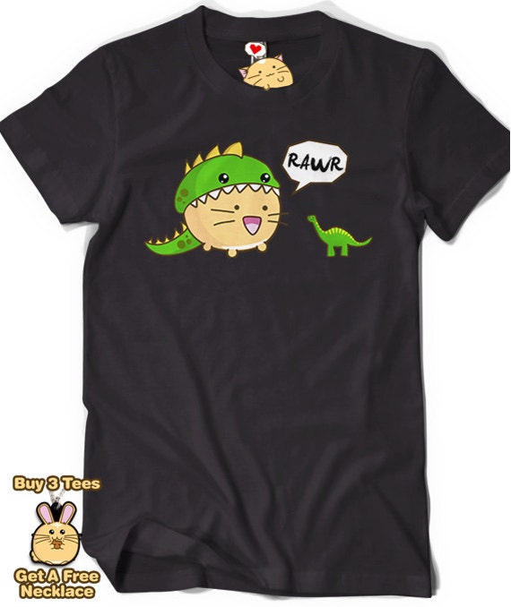 rawr cat t shirt
