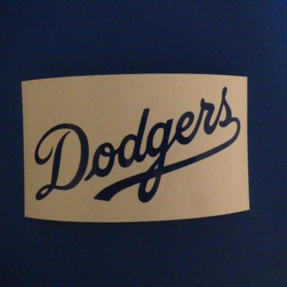 Los Angeles Dodgers vinyl decal Avialable in by 702IslandDecals