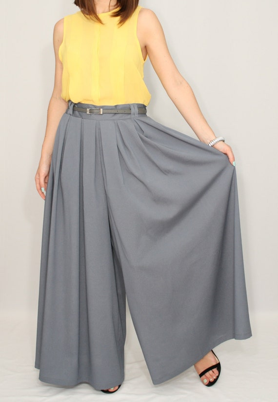 chiffon palazzo trousers