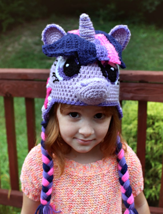 My Little Pony Costume Twilight Sparkle Crochet Hat PATTERN