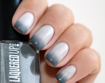 Hipster // Handmade Thermal Nail Polish// Cool Grey//Cruelty Free