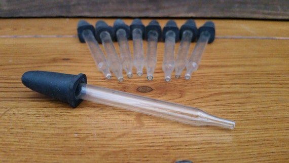 Vintage Glass Medicine Bulb Dropper by maliasmark on Etsy