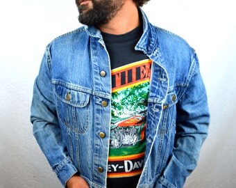 Vintage 1970s Lee Denim Jacket Coat