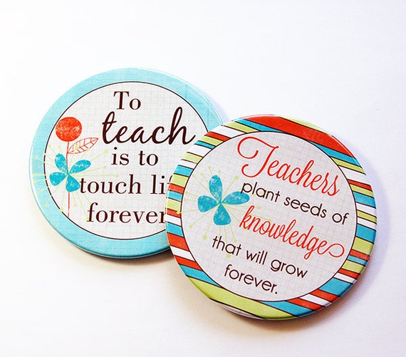 Teacher Coasters Drink Coasters Teacher Appreciation Set of