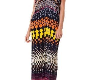 1970S MORPHEW LAB Maxi Resort Dress 1 Size: OS