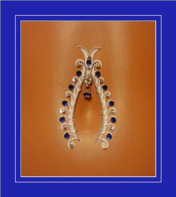 Belly Dancer Costume Navel Jewelry Erotic by DivineBodyJewels