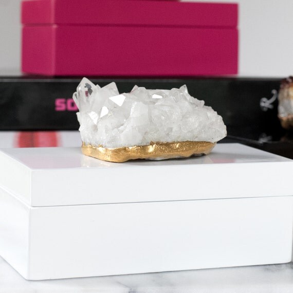 quartz box / lacquer box / crystal box / stone by