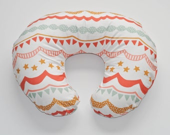 Boppy Cover Summer Bunting Boppy Nursing Pillow Boppy Pillow Cover