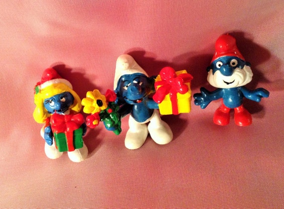 smurf toys from the 80's