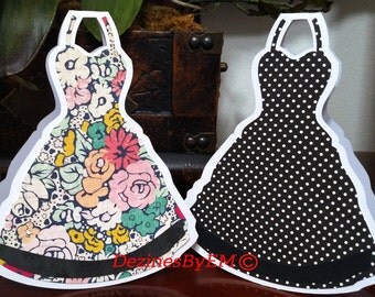 Fancy Dress Card SVG for Silhouette Studio Designer Edition, Cricut Design Space and other machines using SVG cut files. Thank you card SVG.