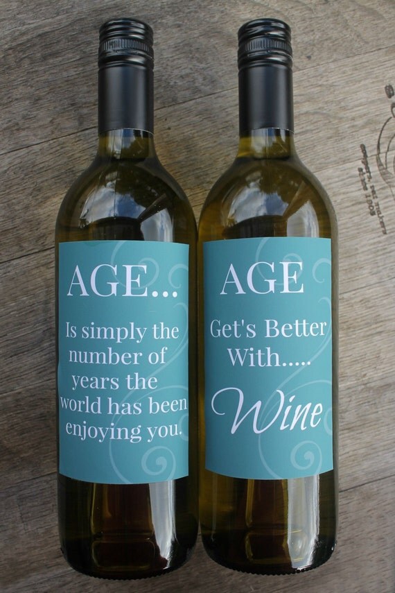 Aged Printable Wine Bottle Labels By Smart Party Planning Catch My Party
