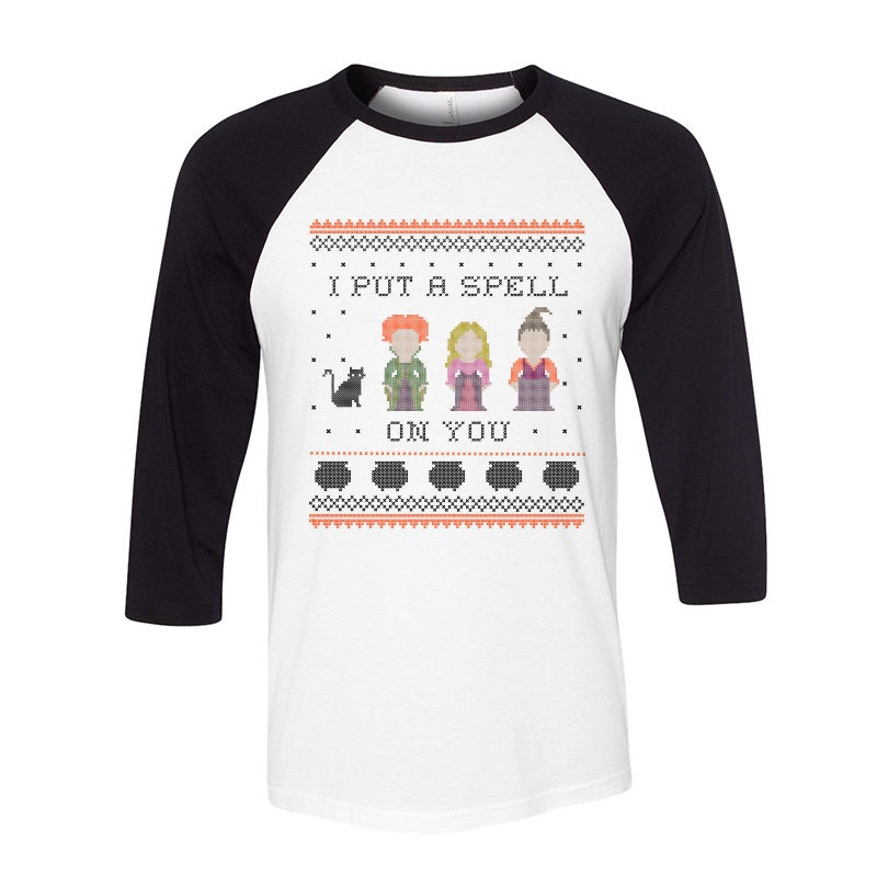 hocus pocus t shirt i put a spell on you