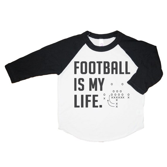 Football Is My Life Tee, Toddler tshirt, Trendy kids clothes, Hipster