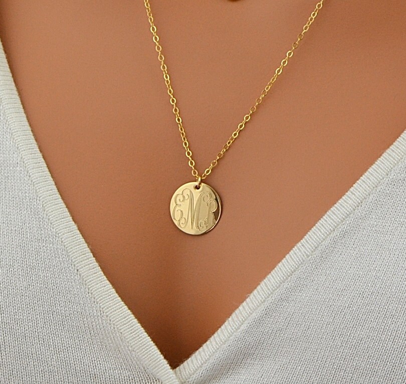 Ava Riley Dainty Disc Choker Necklace – 14K Gold Plated Layered Circle Pendant For Women – Hypoallergenic, 15" + 2" Extender